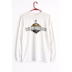 Vintage Y2K NFL St. Louis Rams White Long Sleeve Shirt